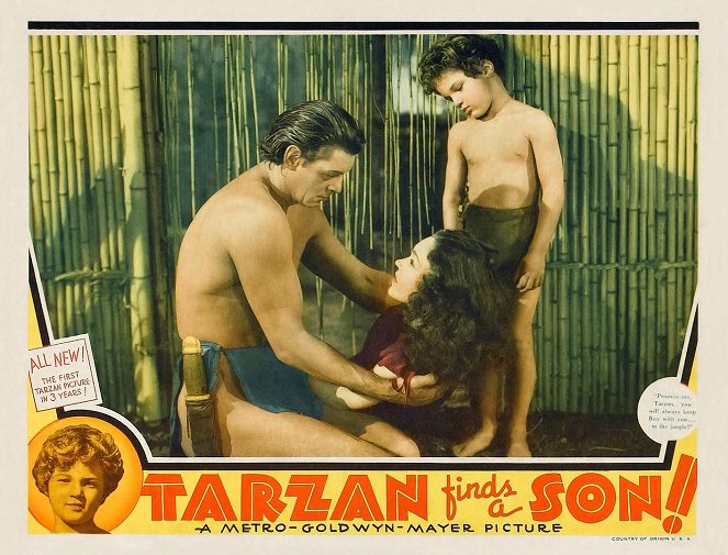 Tarzan trouve un fils - Cartes de lobby