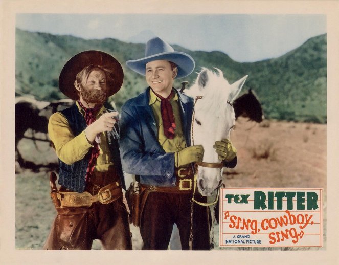Sing, Cowboy, Sing - Mainoskuvat - Al St. John, Tex Ritter