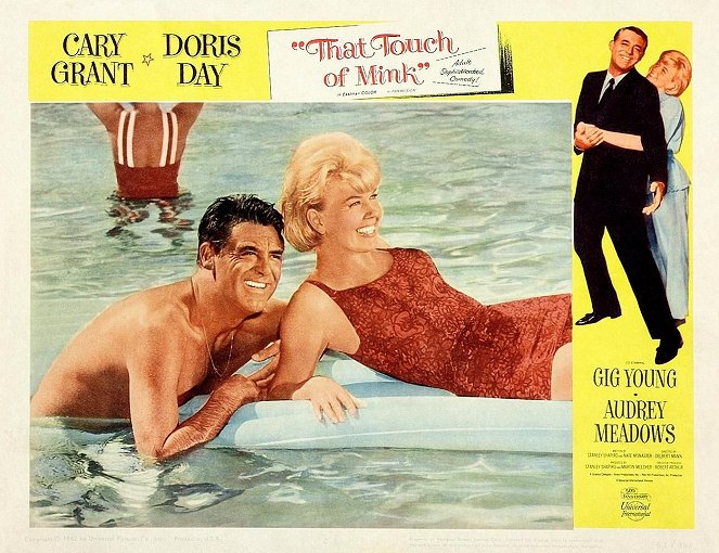 Un soupçon de vison - Cartes de lobby - Cary Grant, Doris Day