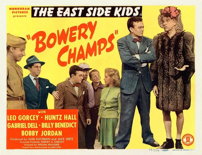 Bowery Champs - Lobby Cards