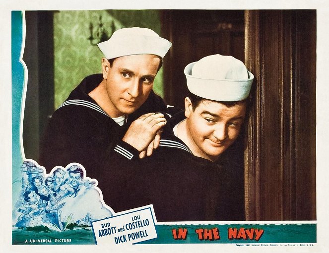 In the Navy - Cartes de lobby