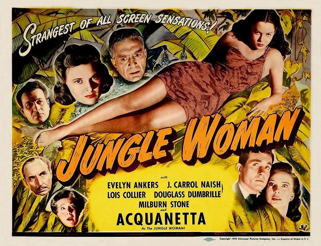 Jungle Woman - Lobby Cards