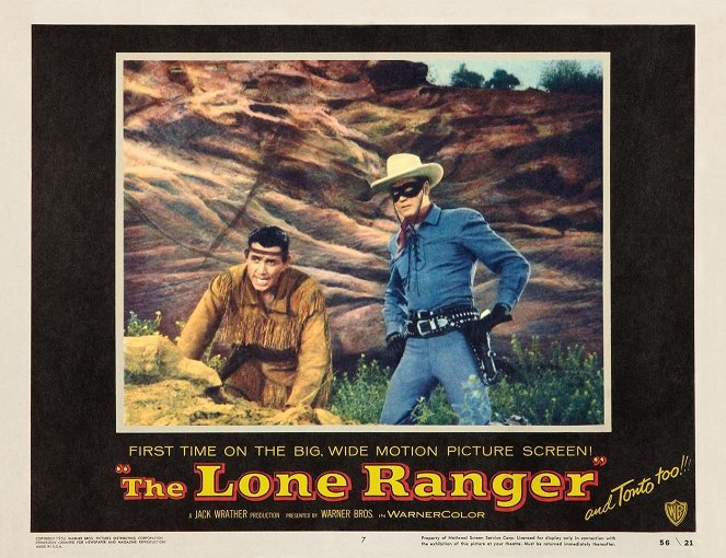 The Lone Ranger - Cartes de lobby