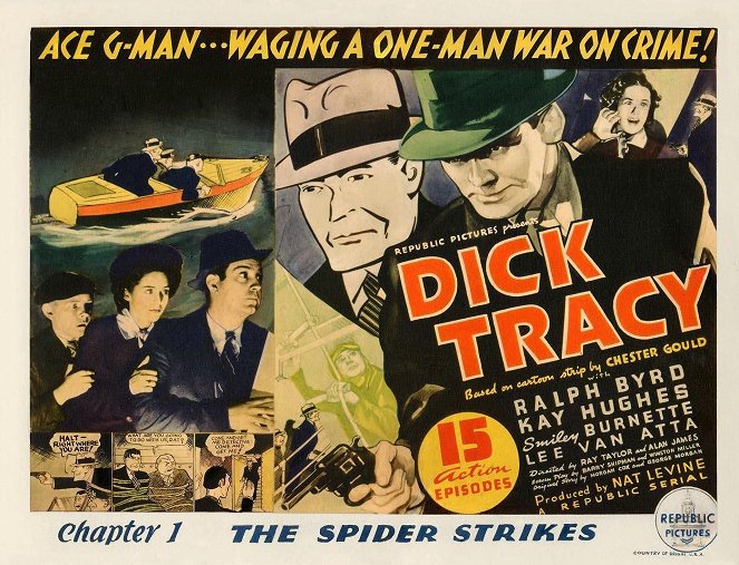 Dick Tracy - Lobbykarten