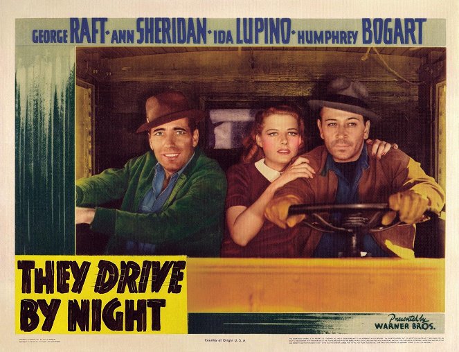 They Drive by Night - Lobby Cards