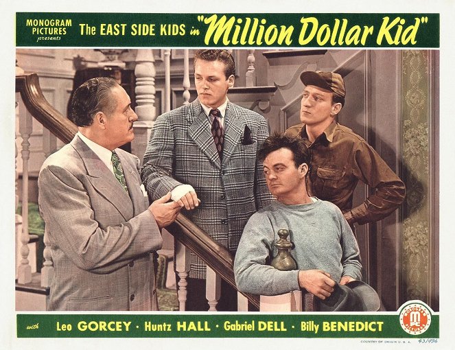 Million Dollar Kid - Cartes de lobby - Noah Beery, Leo Gorcey, Huntz Hall