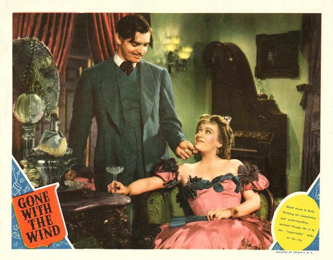 Gone with the Wind - Lobby Cards - Clark Gable, Ona Munson