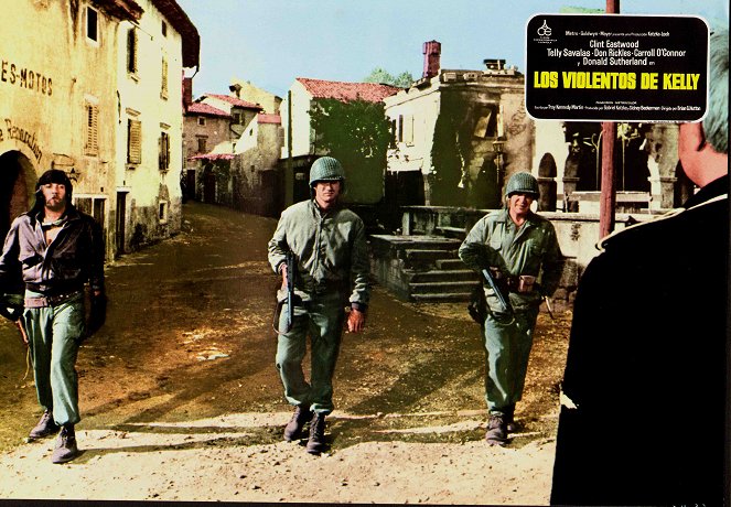 Kelly's Heroes - Lobby Cards - Donald Sutherland, Clint Eastwood, Telly Savalas