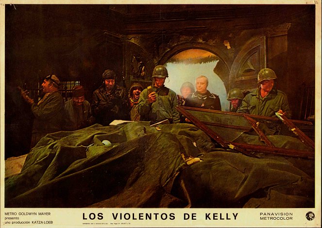 Kelly's Heroes - Lobby Cards - Gavin MacLeod, Donald Sutherland, Clint Eastwood, Karl-Otto Alberty, Telly Savalas