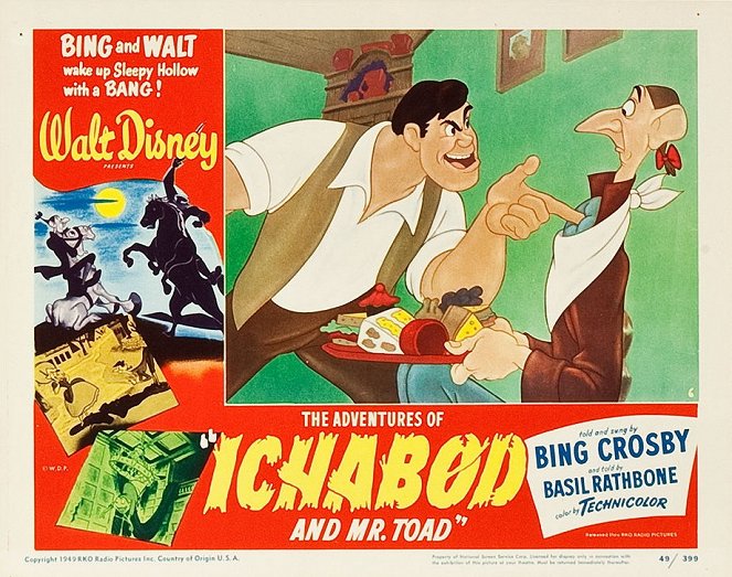 Adventures of Ichabod & Mr Toad - Mainoskuvat