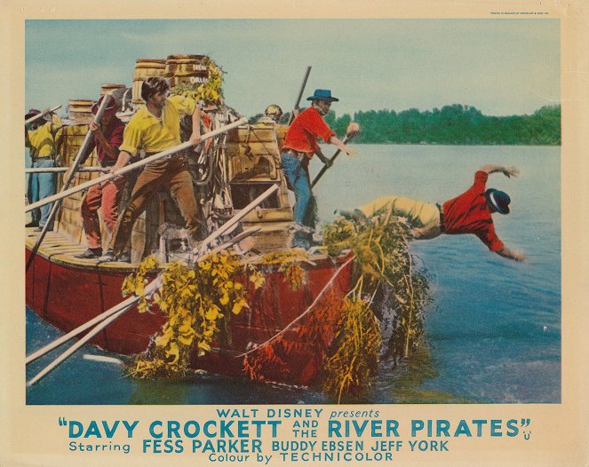 Davy Crockett and the River Pirates - Lobbykaarten