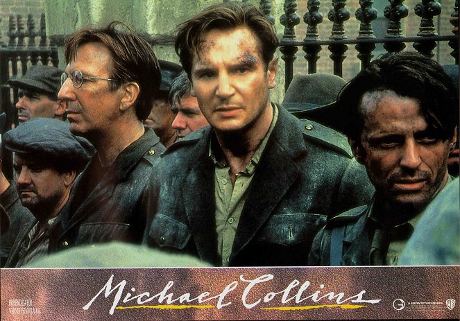 Michael Collins - Cartes de lobby - Alan Rickman, Liam Neeson, Aidan Quinn