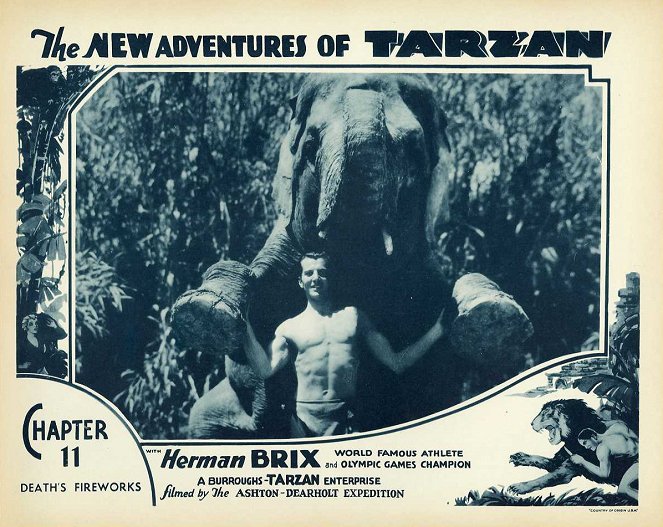The New Adventures of Tarzan - Lobbykaarten