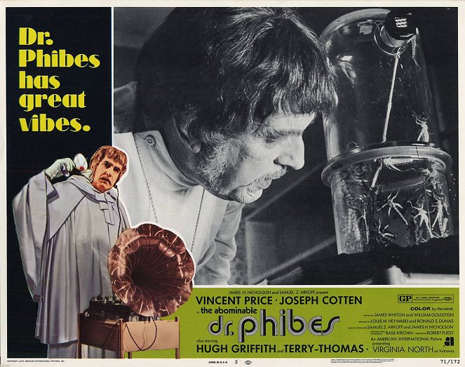 The Abominable Dr. Phibes - Lobby Cards