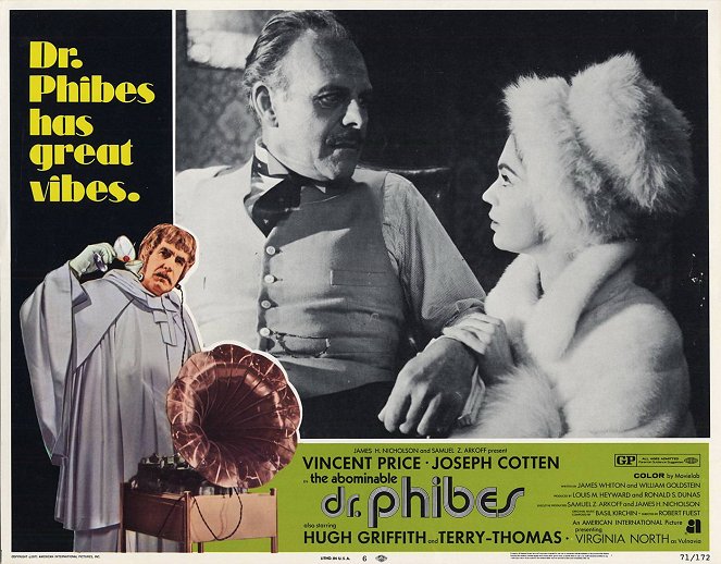 The Abominable Dr. Phibes - Lobby Cards
