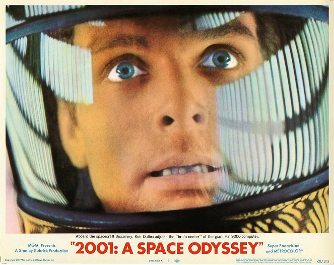 2001: A Space Odyssey - Lobby Cards - Keir Dullea