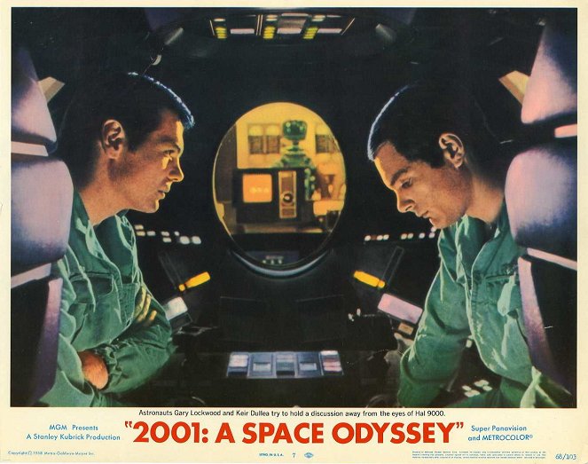 2001: A Space Odyssey - Lobby Cards - Gary Lockwood, Keir Dullea