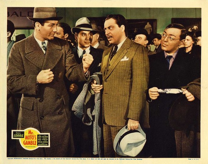 Mr. Moto's Gamble - Lobby Cards