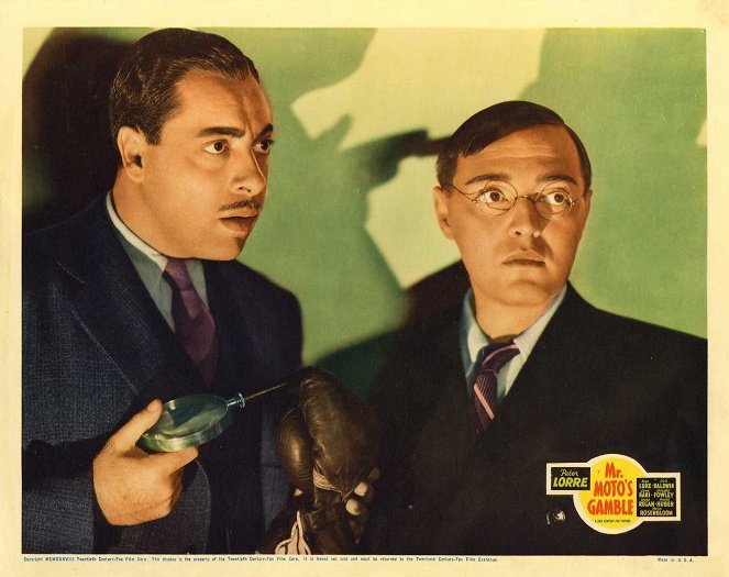 Mr. Moto's Gamble - Lobby Cards