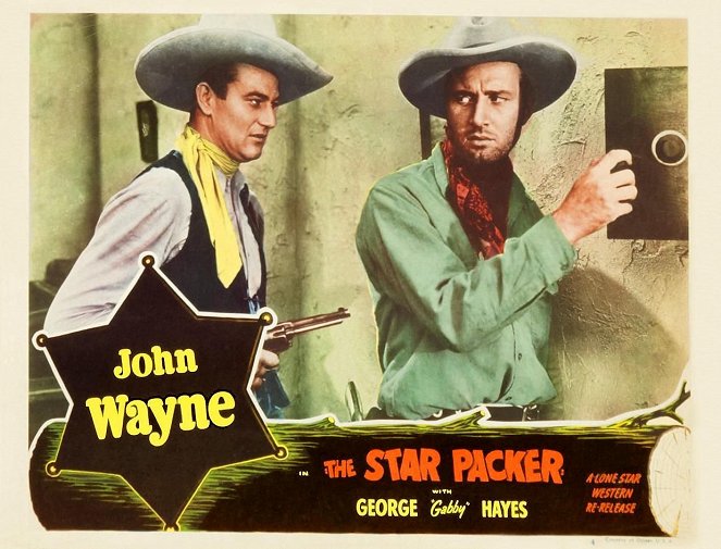 The Star Packer - Lobbykaarten - John Wayne