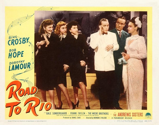 Road to Rio - Lobby Cards