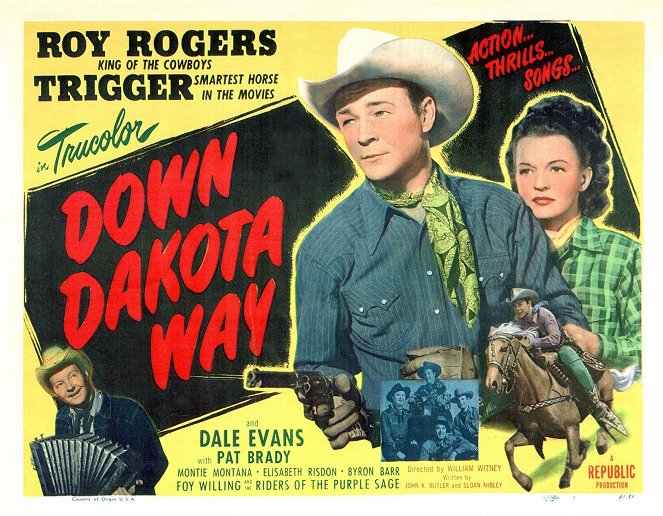 Down Dakota Way - Lobby Cards
