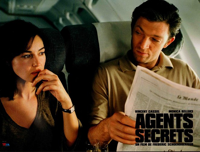 Agents secrets - Cartões lobby - Monica Bellucci, Vincent Cassel