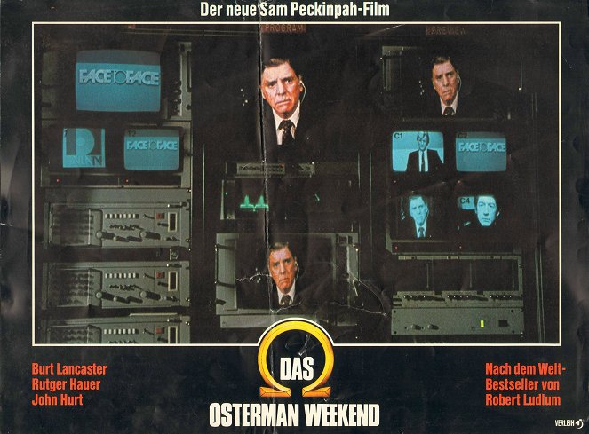 O Fim-de-Semana de Osterman - Cartões lobby - Burt Lancaster