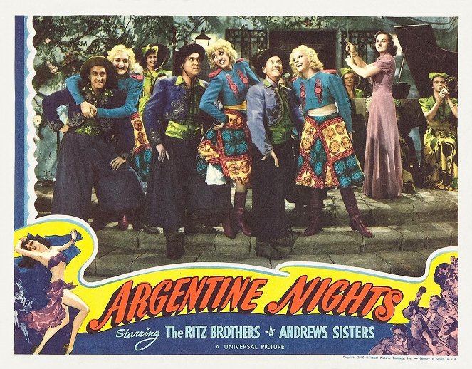 Argentine Nights - Lobby Cards