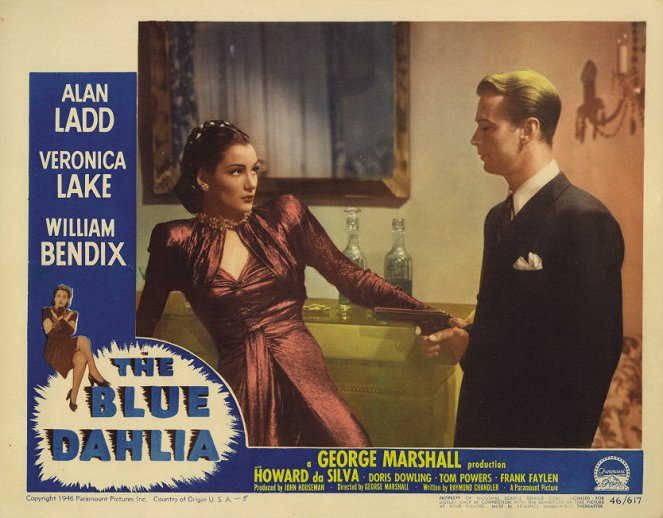 The Blue Dahlia - Lobbykaarten
