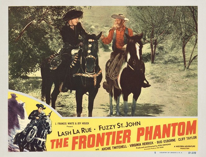 The Frontier Phantom - Lobby Cards