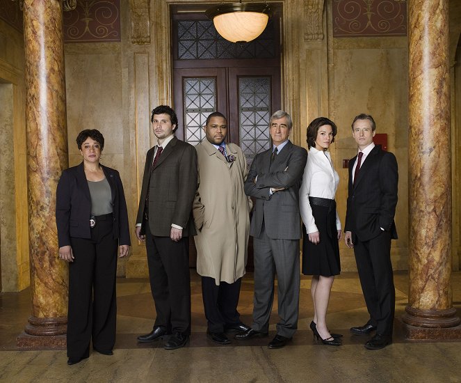 Die Aufrechten - Aus den Akten der Straße - Werbefoto - S. Epatha Merkerson, Jeremy Sisto, Anthony Anderson, Sam Waterston, Alana De La Garza, Linus Roache