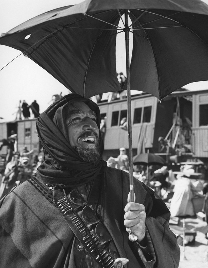Lawrence de Arabia - Del rodaje - Anthony Quinn
