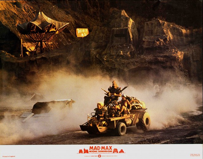 Mad Max 3: Além da Cúpula do Trovão - Cartões lobby