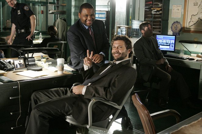 New York District / New York Police Judiciaire - Tournage - Anthony Anderson, Jeremy Sisto