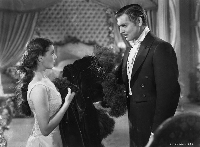 Przeminęło z wiatrem - Z filmu - Vivien Leigh, Clark Gable