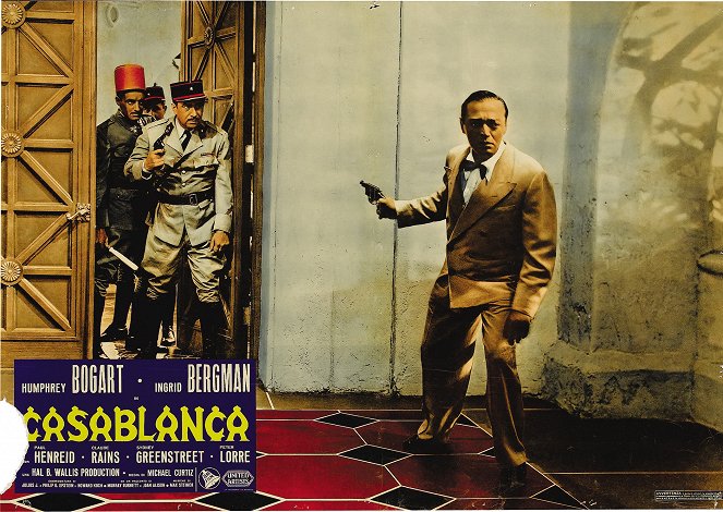 Casablanca - Lobby karty - Peter Lorre