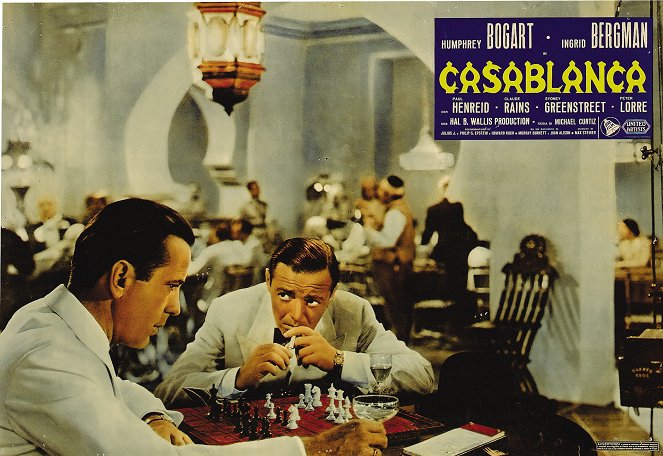 Casablanca - Cartões lobby - Humphrey Bogart, Peter Lorre