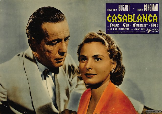 Casablanca - Fotocromos - Humphrey Bogart, Ingrid Bergman