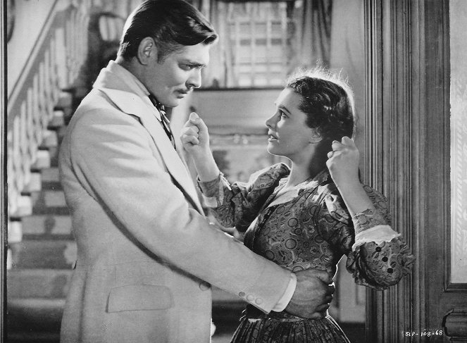 Przeminęło z wiatrem - Z filmu - Clark Gable, Vivien Leigh