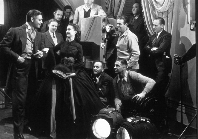 Vom Winde verweht - Dreharbeiten - Clark Gable, Vivien Leigh