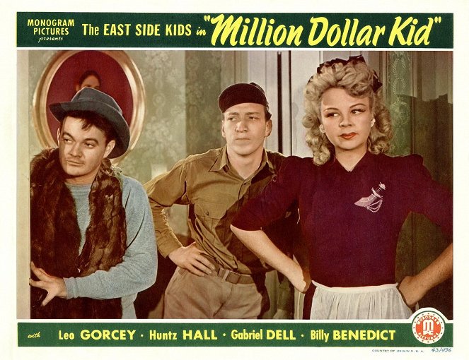 Million Dollar Kid - Lobbykarten - Leo Gorcey, Huntz Hall