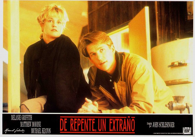 De repente, un extraño - Fotocromos - Melanie Griffith, Matthew Modine