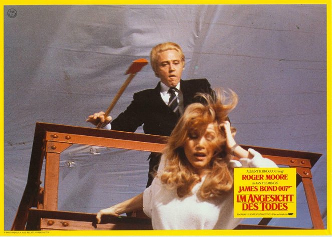 A View to a Kill - Lobby Cards - Christopher Walken, Tanya Roberts