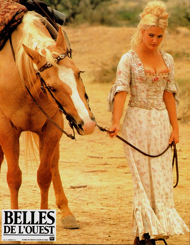 Les Belles de l'Ouest - Cartes de lobby - Drew Barrymore