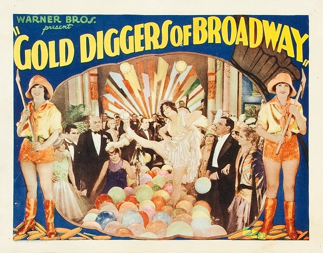Gold Diggers of Broadway - Lobbykarten
