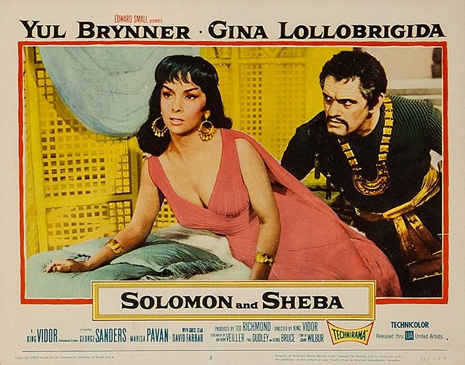 Solomon and Sheba - Lobby Cards