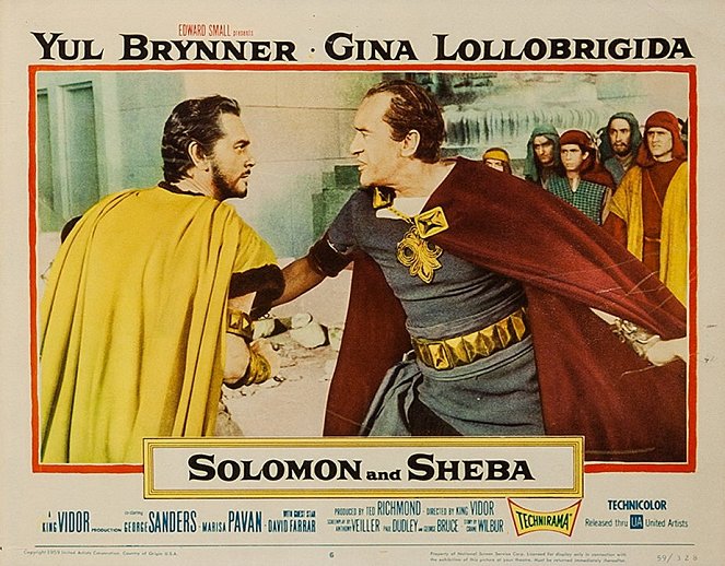 Solomon and Sheba - Lobby Cards