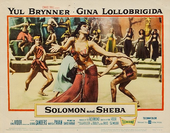 Salomón y la reina de Saba - Fotocromos