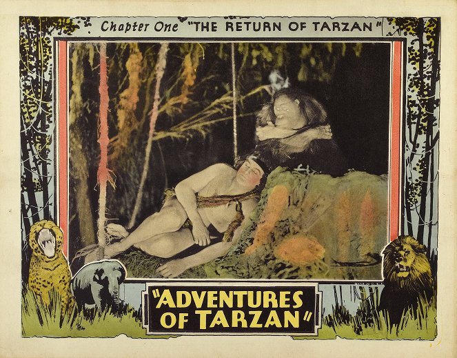 The Adventures of Tarzan - Lobbykaarten